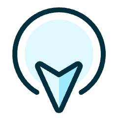 Cursor Move Down Icon from Ultimate Duotone Set