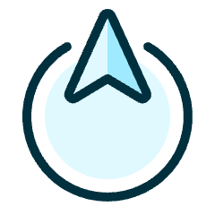 Cursor Move Up Icon from Ultimate Duotone Set