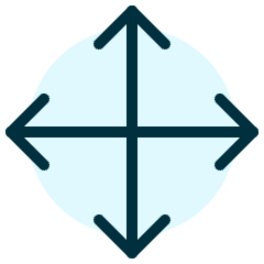 Direction Button Arrows Icon from Ultimate Duotone Set