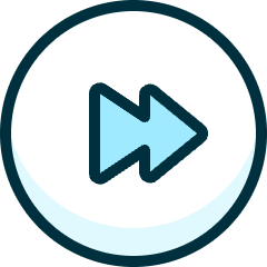 Button Fast Forward 1 Icon from Ultimate Duotone Set