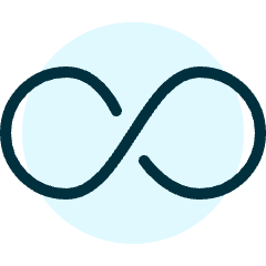 Button Loop Icon from Ultimate Duotone Set