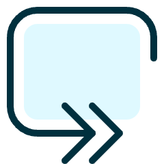 Button Loop Forward Icon from Ultimate Duotone Set
