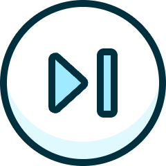 Button Next Icon from Ultimate Duotone Set