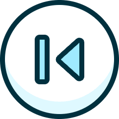 Button Previous Icon from Ultimate Duotone Set