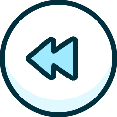 Button Rewind 1 Icon from Ultimate Duotone Set