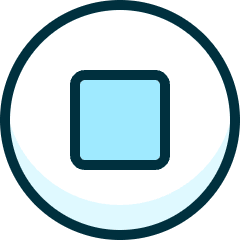 Button Stop Icon from Ultimate Duotone Set