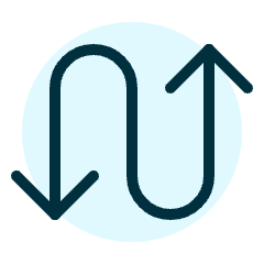 Button Zigzag 1 Icon from Ultimate Duotone Set