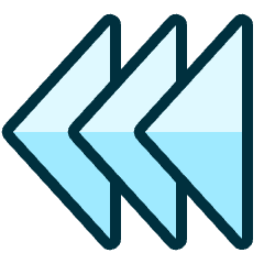 Navigation Arrows Left Icon from Ultimate Duotone Set