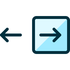 Navigation Button Right Icon from Ultimate Duotone Set