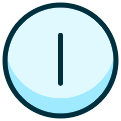 Power Button 1 Icon from Ultimate Duotone Set