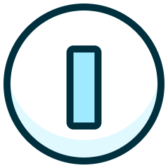 Power Button 2 Icon from Ultimate Duotone Set