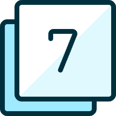 Paginate Filter 7 Icon from Ultimate Duotone Set
