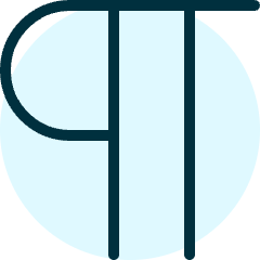 Paragraph Icon from Ultimate Duotone Set