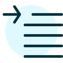 Paragraph Indent First Line Icon from Ultimate Duotone Set
