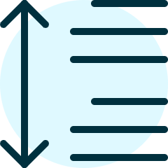 Paragraph Spacing Icon from Ultimate Duotone Set