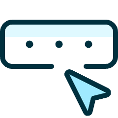 Password Cursor 1 Icon from Ultimate Duotone Set