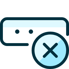 Password Denied Icon from Ultimate Duotone Set