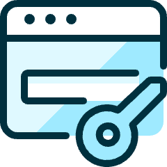Password Key Icon from Ultimate Duotone Set
