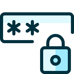Password Lock 1 Icon from Ultimate Duotone Set