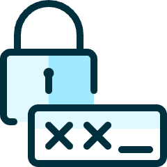 Password Lock Icon from Ultimate Duotone Set