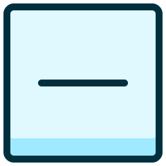 Subtract Square Icon from Ultimate Duotone Set