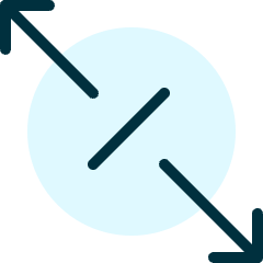 Expand Diagonal 3 Icon from Ultimate Duotone Set