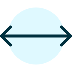 Expand Horizontal Icon from Ultimate Duotone Set
