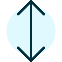 Expand Vertical 1 Icon from Ultimate Duotone Set