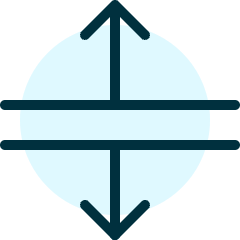Expand Vertical Left Right Icon from Ultimate Duotone Set