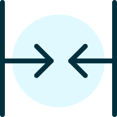 Shrink Horizontal Icon from Ultimate Duotone Set