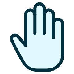 Cursor Hand 2 Icon from Ultimate Duotone Set