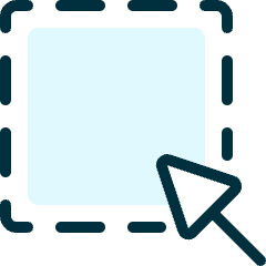 Cursor Select 1_1 Icon from Ultimate Duotone Set