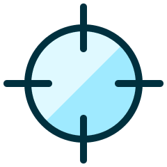 Cursor Target 1 Icon from Ultimate Duotone Set