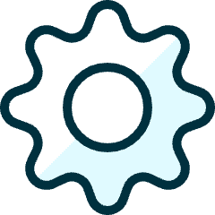 Cog 1 Icon from Ultimate Duotone Set