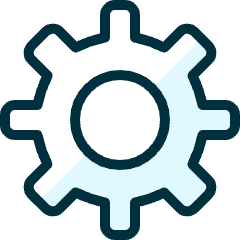 Cog Icon from Ultimate Duotone Set