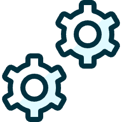 Cog Double Icon from Ultimate Duotone Set