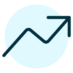 Graph Stats Ascend Icon from Ultimate Duotone Set