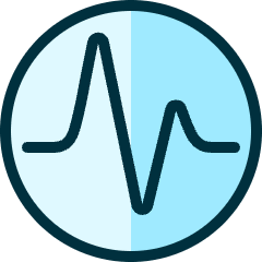 Graph Stats Circle Icon from Ultimate Duotone Set