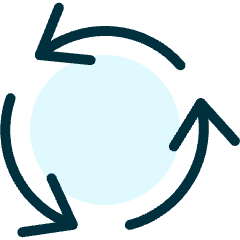 Synchronize Arrows Three Icon from Ultimate Duotone Set