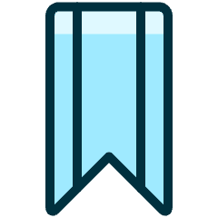 Bookmarks Icon from Ultimate Duotone Set