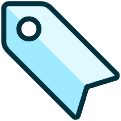 Tags 1 Icon from Ultimate Duotone Set