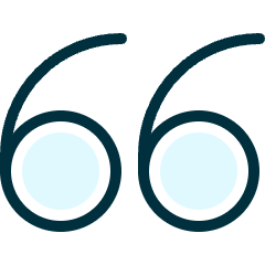 Open Quote Icon from Ultimate Duotone Set