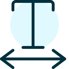 Scale Horizontal Icon from Ultimate Duotone Set