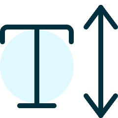 Scale Vertical Icon from Ultimate Duotone Set