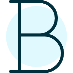 Text Bold Icon from Ultimate Duotone Set