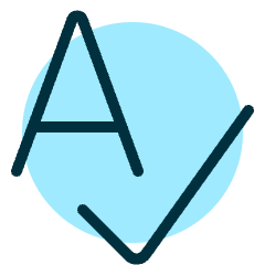 Spelling Check Icon from Ultimate Duotone Set