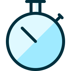 Stopwatch Icon from Ultimate Duotone Set