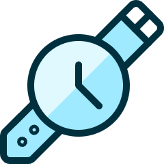 Watch Time 1 Icon from Ultimate Duotone Set