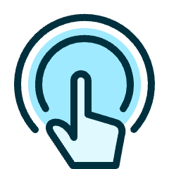 Gesture Double Tap Icon from Ultimate Duotone Set
