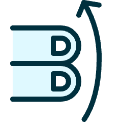 Gesture Swipe Vertical Up Two Fingers Icon from Ultimate Duotone Set